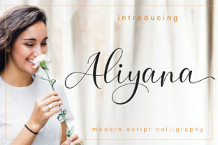Aliyana Script Font: An Editorial Design Review