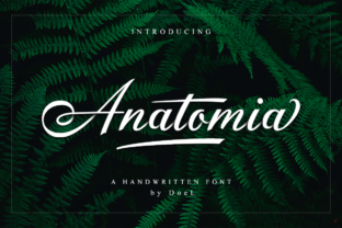 Anatomia Script Font: A Modern Typeface for Branding