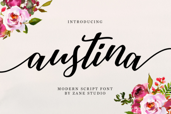 Austina Script Font: Elevating Small Business Branding