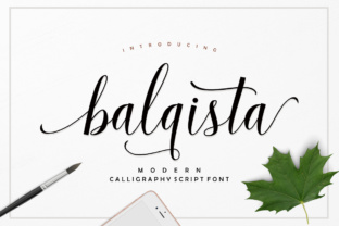 Balqista Script Font: Elegant Readability for Editorial Design
