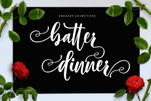 Batter Dinner Script Font: A Branding Upgrade