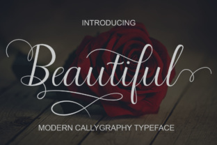Beautiful Script Font for Handmade Products