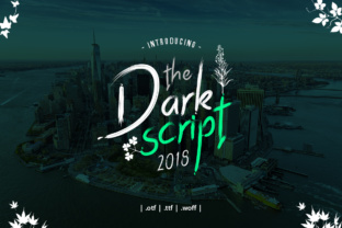 Dark Script Font: Elevate Your Small Business Branding