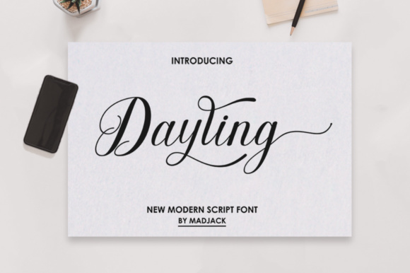 Dayling Script Font: Elevating Small Business Branding