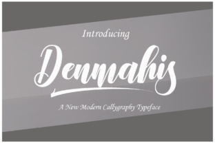 Denmahis Script Font: Elevating Small Business Branding