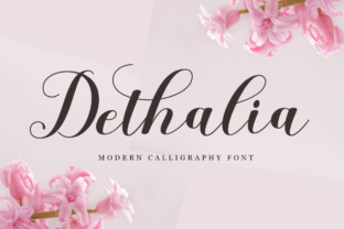 Dethalia Script Font Review for Digital Campaigns