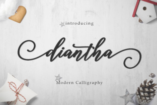 Diantha Script Font Review: Elegant Branding Typography