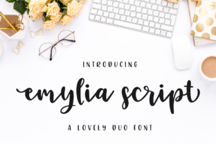 Emylia Script Font: Elegant Branding for Small Business
