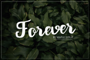 Forever Script: A Typeface for Timeless Editorial Design
