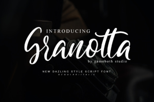 Granotta Script Font for Handmade Products