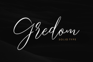 Gredom Script Font: Elevating Campaign Visuals
