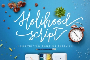 Holihood Script Font: Elevate Digital Campaigns