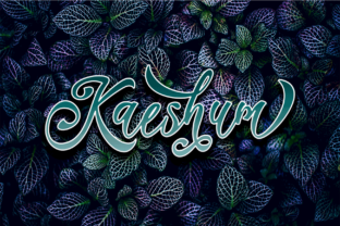 Kaeshum Script Font: Elevating Editorial Design