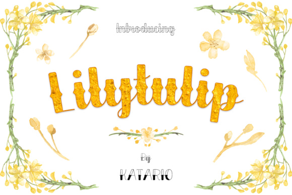 Lilytulip Script Font for Editorial Design