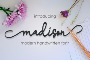 Madison Script Font for Elegant Web Design