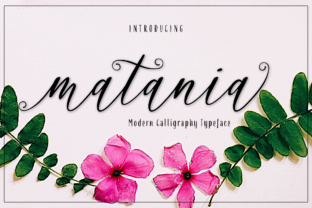 Matania Script Font Review: A Modern Calligraphy Typeface
