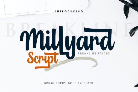 Millyard Script Font: Bold Typography for Campaigns