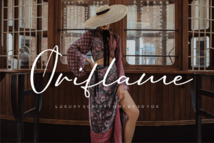 Oriflame Script Font for Elegant Handmade Labels