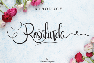 Rosalinda Script Font: Elevating Small Business Branding