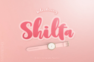 Shilfa Script Font: Adding Cheerful Boldness to Brand Identity