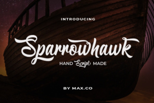 Sparrowhawk Script Font for Modern Web Design
