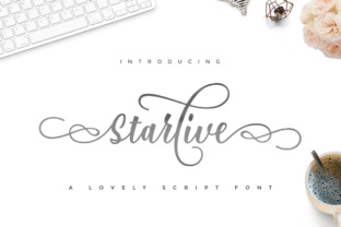 Starlive Script Font: A Web Designer’s Layout Review