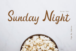 Sunday Night Script Font for Engaging Brand Content