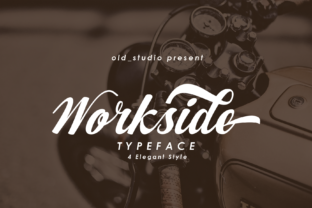 Workside Script Font for Modern Editorial Design